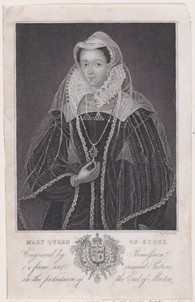 Mary, Queen of Scots (from "A Souvenir of the Abbey and Palace of Holyrood")