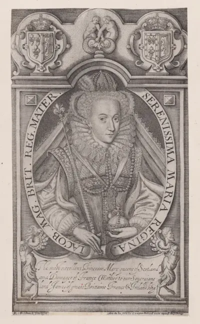 Mary, Queen of Scots (from "Baziliologia, A Booke of Kings")