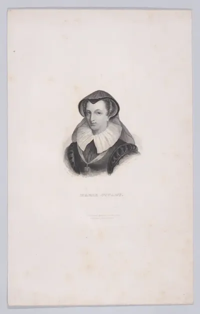 Mary, Queen of Scots (from "La Touraine, Anienne et Moderne")
