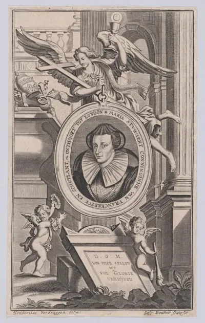 Mary, Queen of Scots (from "Opgang, voortgang, en nedergang, der ketteryen deser eeuwe")