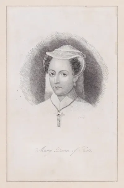 Mary, Queen of Scots (from "Queenly Women, Crowned and Uncrowned," plate VII)