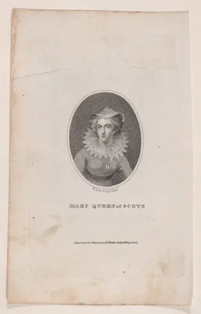 Mary, Queen of Scots (from "Select Biography: Containing Instructive and Entertaining Accounts of the Lives, Characters, and Actions of the Most Eminent Persons of All Ages and All Countries")