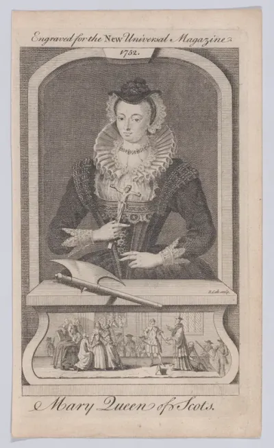 Mary, Queen of Scots (from "Universal Magazine")