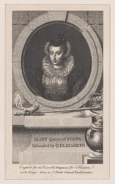 Mary, Queen of Scots (from "Universal Magazine")