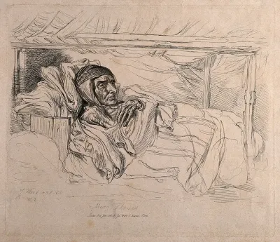 Mary Thomas, said to have fasted for over seventy years
