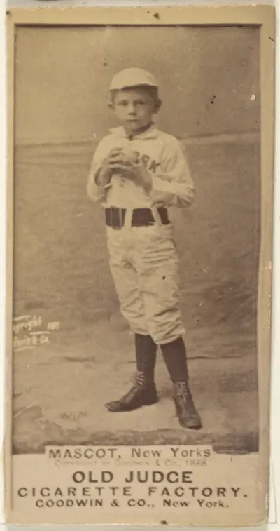 Mascot, New York, from the Old Judge series (N172) for Old Judge Cigarettes
