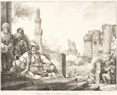 Massacre des Mameluks Rebelles dans le Château de Caire