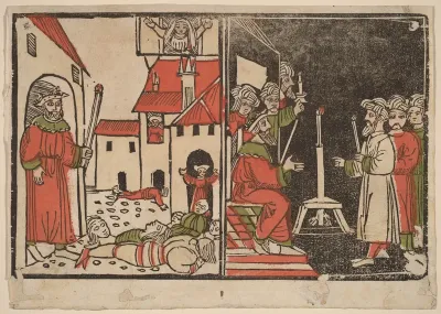 Massacre of the Firstborn and Egyptian Darkness