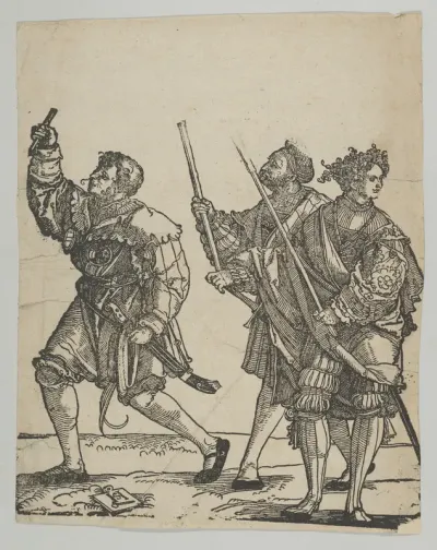Master of Ceremonies and Torchbearer, from The Wedding Dancers