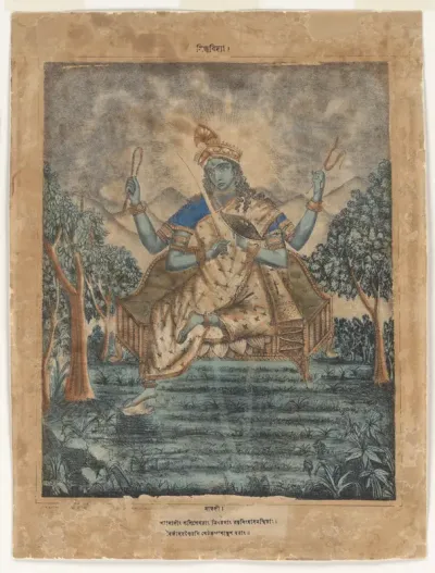 Matangi, an esoteric form of Parvati