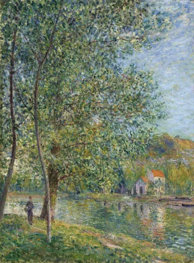 Matin près du Loing