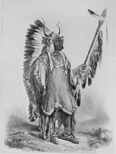 Mató Tópe, Mandan Chief