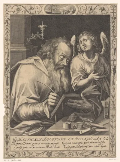Mattheus de apostel en evangelist