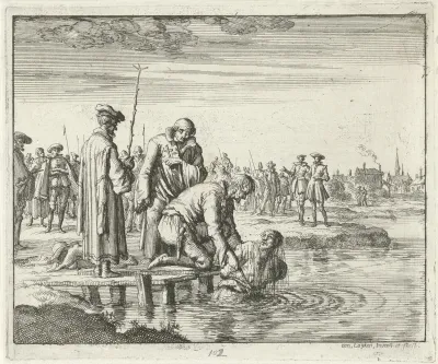 Mattheus Mair te Wier verdronken, 1592