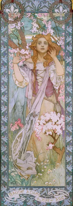 Maude Adams (1872–1953) as Joan of Arc