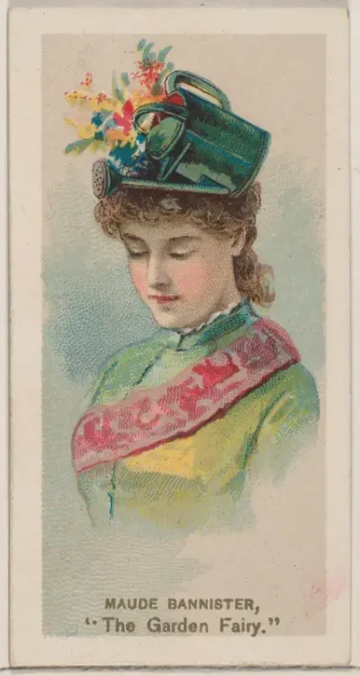 Maude Bannister as "The Garden Fairy," from the series Fancy Dress Ball Costumes (N73) for Duke brand cigarettes