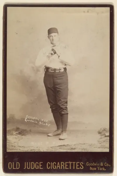 Maul, Pitcher, Pittsburgh, from the series Old Judge Cigarettes