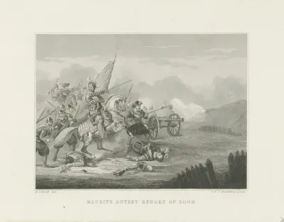 Maurits ontzet Bergen op Zoom, 1622