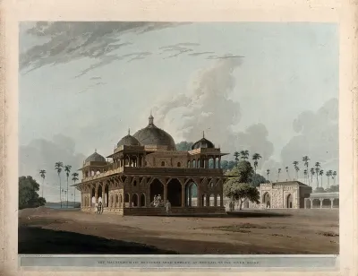 Mausoleum of Makhdam Shah Daulut at Maner, Bihar