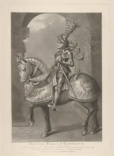 Maximilian Emperor of Germany &c. &c., from "Portraits of Royal Personnages"