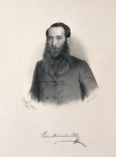 Maximilian Etl. Lithograph by E. Kaiser, 1853