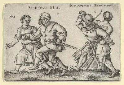 May and June from "The Peasants' Feast" or "The Twelve Months"