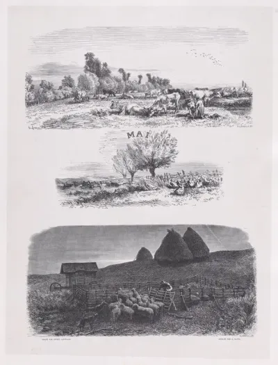 May, from "Album of Rustic Subjects"