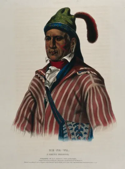 Me-na-wa, a Creek Indian