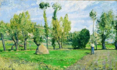 Meadows at Le Valhermeil, Auvers-sur-Oise