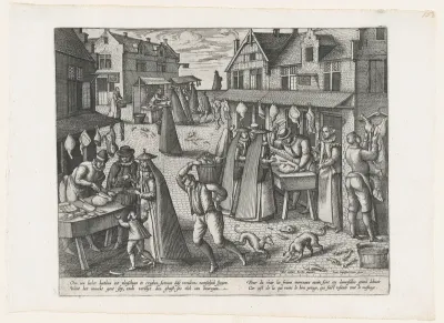 Meat Market (from the pair Meat Market and Vegetable Market)