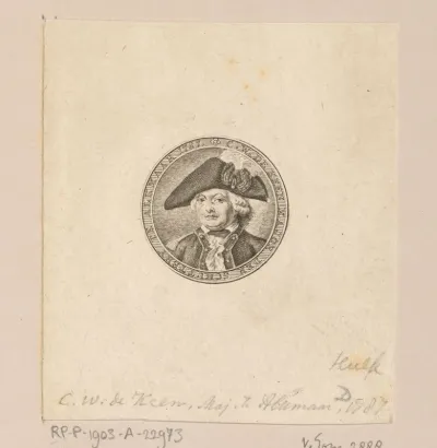 Medaille met het portret van C.W. de Keen