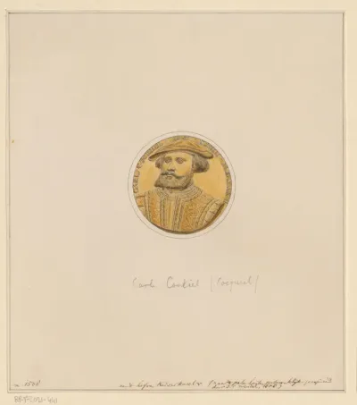 Medaille met het portret van Charles de Cocquiel