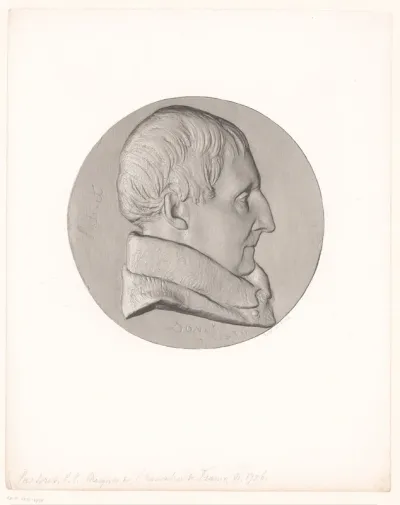 Medaille met portret van Claude-Emmanuel de Pastoret