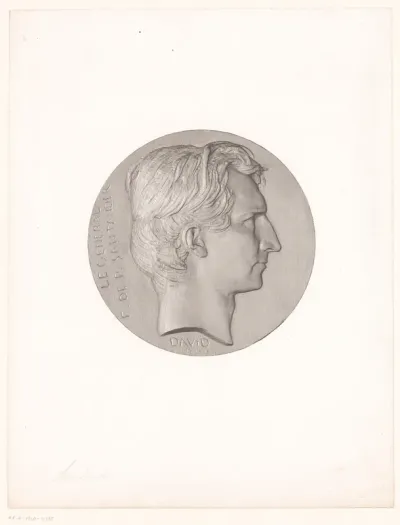 Medaille met portret van Francisco de Paula Santander