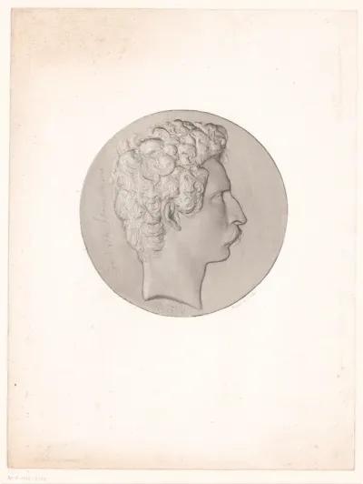 Medaille met portret van Friedrich Stammann