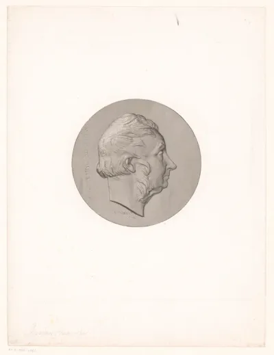 Medaille met portret van Jean-Baptiste Jourdan