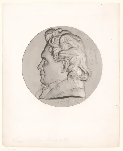 Medaille met portret van Louis Jacques Thénard