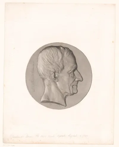 Medaille met portret van Philippe-Antoine Merlin de Douai