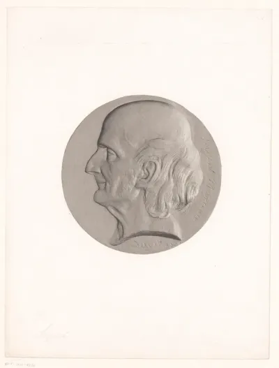 Medaille met portret van Sergent-Marceau