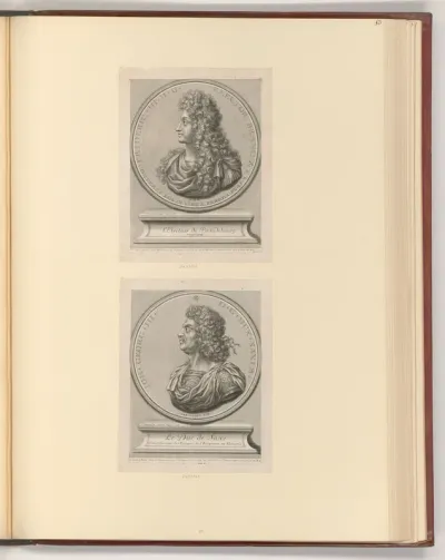 Medaillen Friedrich Wilhelm von Brandenburg; Johann Georg III. von Sachsen