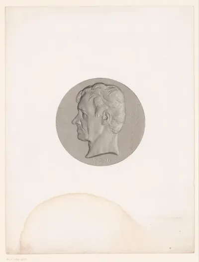 Medaillon met portret van Antoine Boulay de la Meurthe