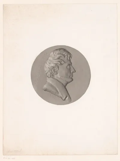 Medaillon met portret van Étienne-François de Choiseul