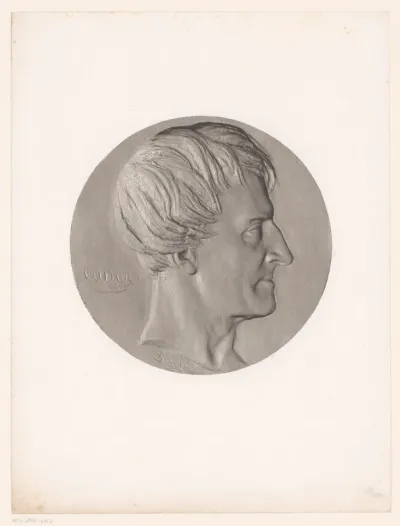 Medaillon met portret van Lazare Carnot