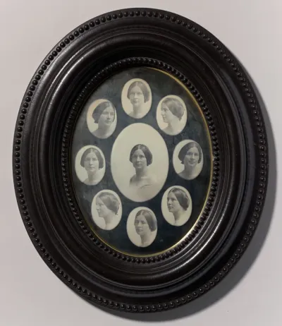 Medallion Portrait of a Woman