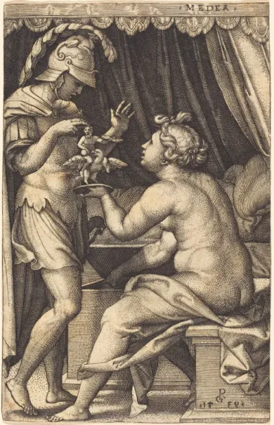 Medea Returning the Penates to Jason