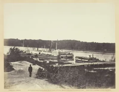 Medical Supply Boat, Appomattox Landing, Virginia