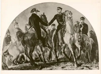 meeting of Blücher and Wellington