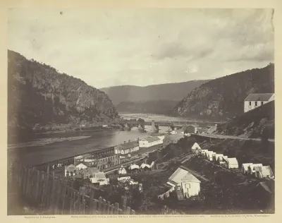 Meeting of the Shenandoah and Potomac at Harper's Ferry