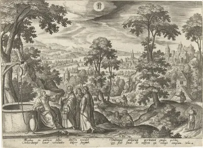 Mei: Christus en de Samaritaanse vrouw
