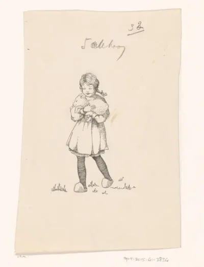 Meisje knuffelt een lam